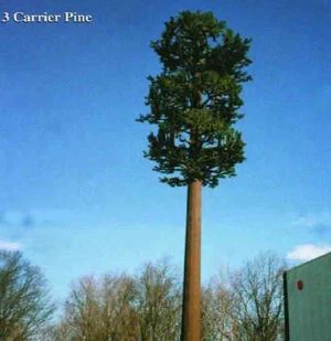 Turnul telefonului mobil deghizat în copac